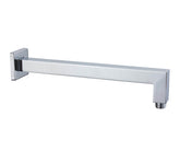 Square 90° Wall Rain Arm (12″)